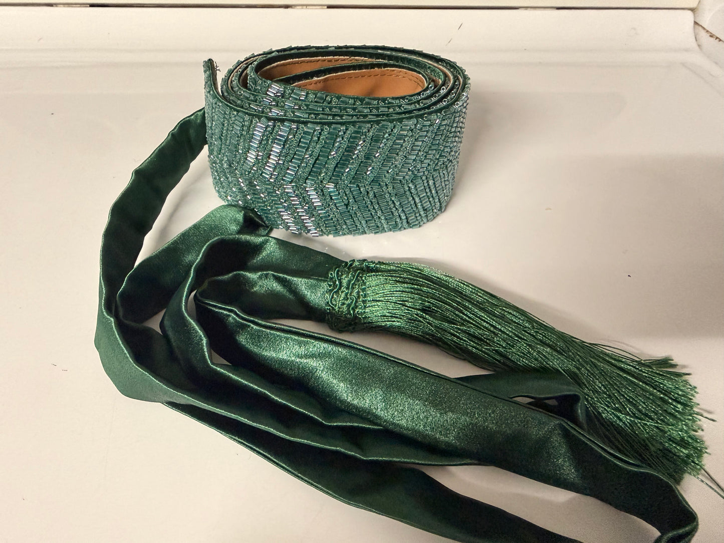 Beaded Adjustable Belt