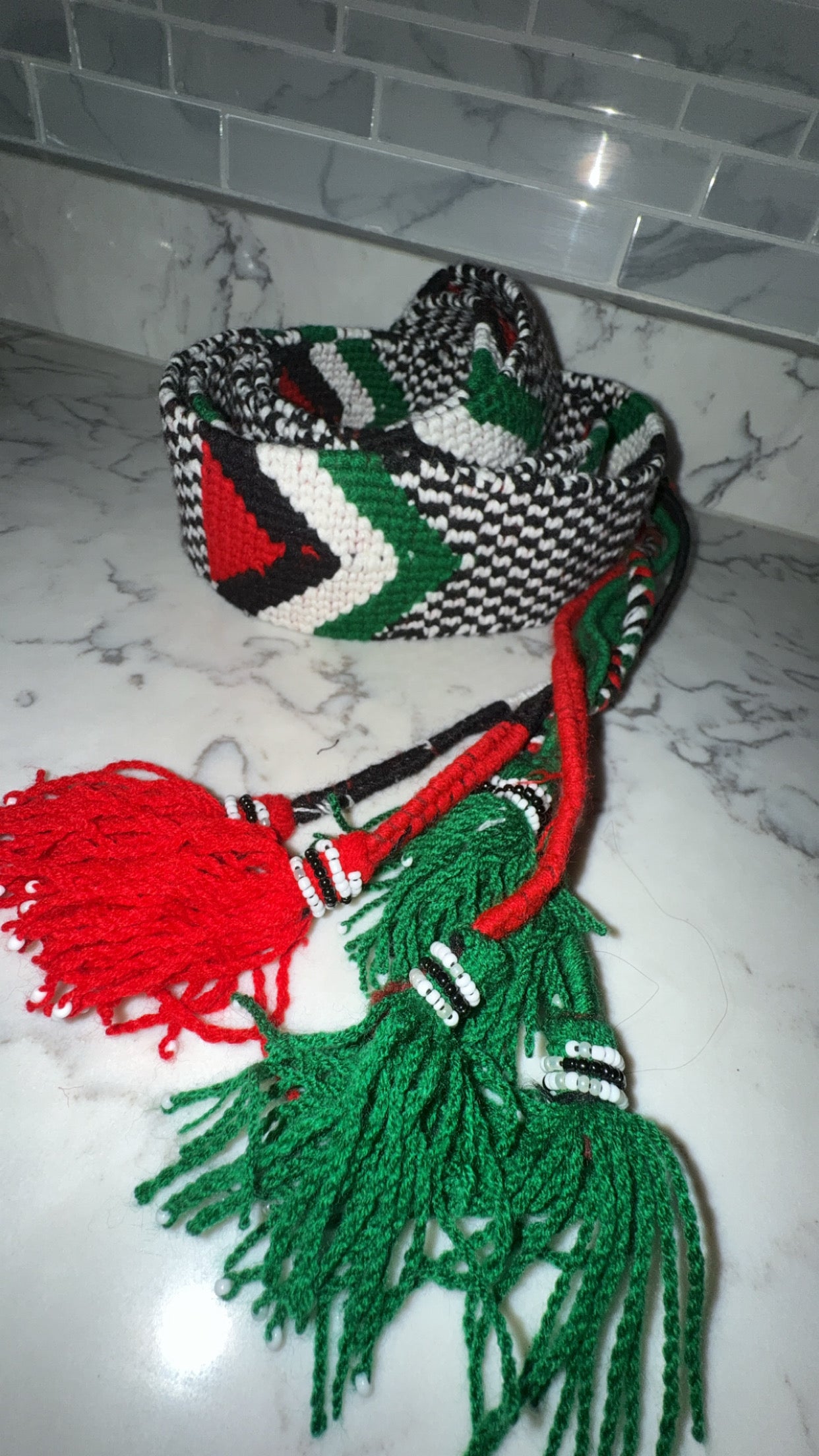 Handmade Traditional Wool Belt