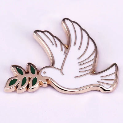 Peace Dove / Olive Branch Pin