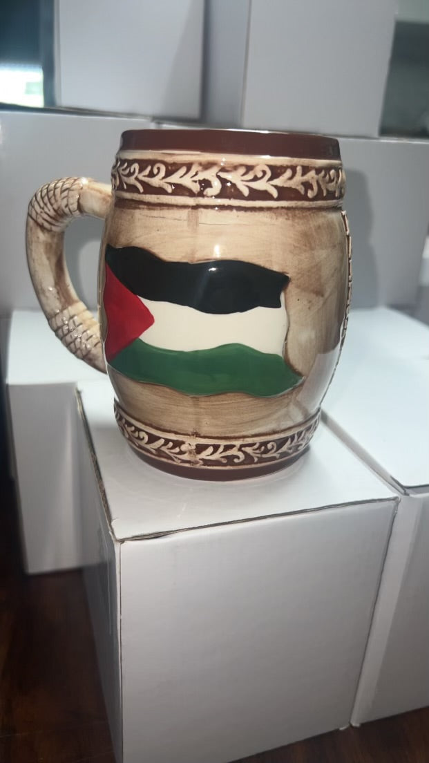 Palestine Heritage Clay Mug