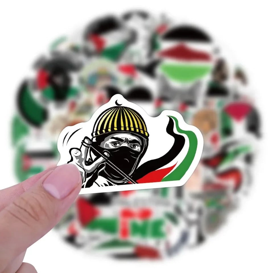 Palestine Stickers ( 50 Pcs )