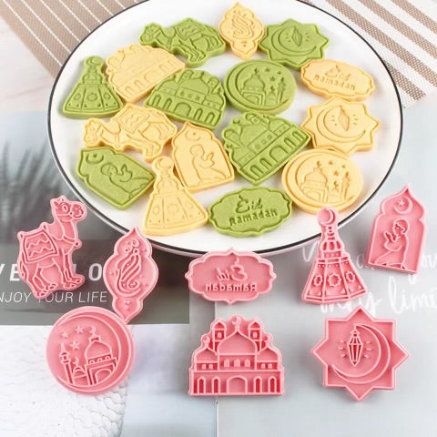 Eid Mubarak Biscuit Mold