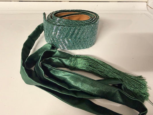 Beaded Adjustable Belt