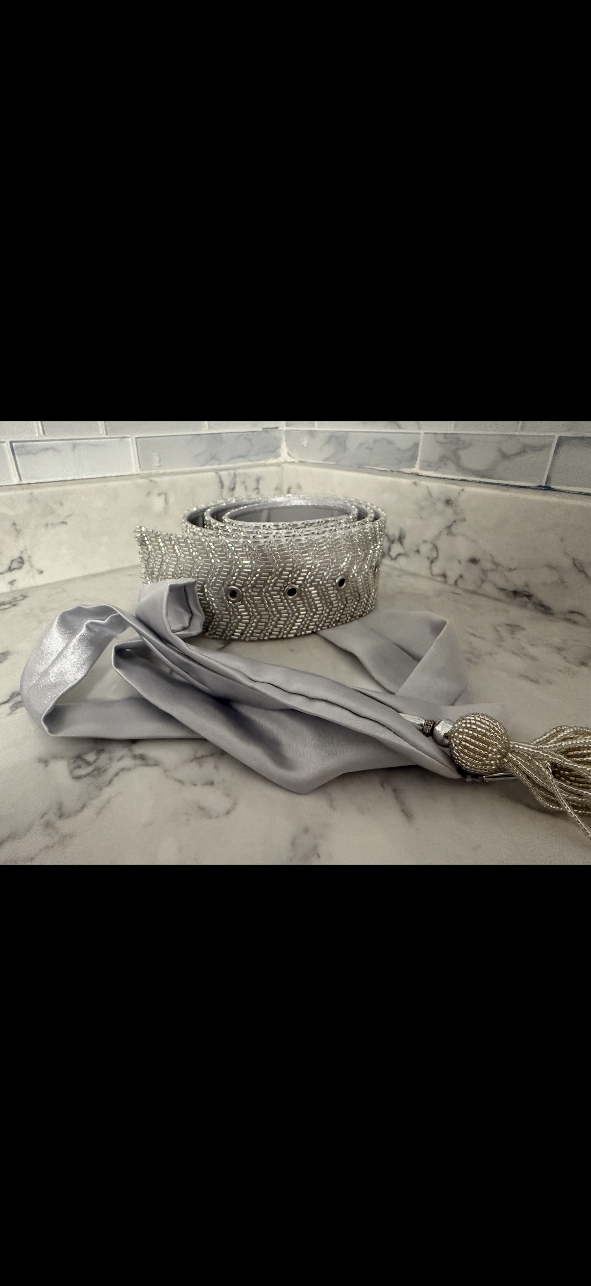 Beaded Belt with a strap