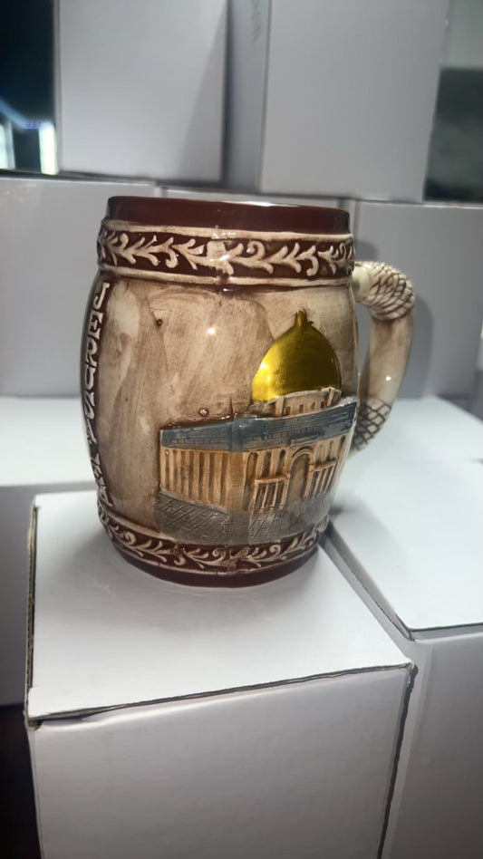 Palestine Heritage Clay Mug