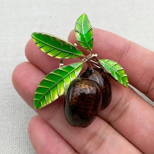 Palestine Olive Plant Pin