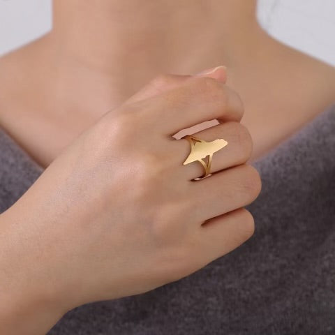 Palestine Map Ring