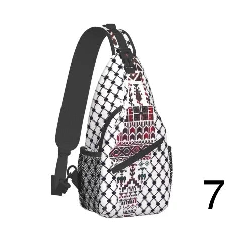 Palestine One Strap Cross Over Bag