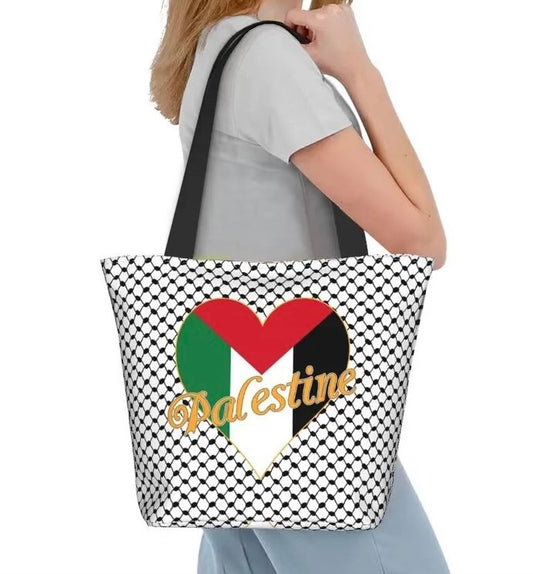 Palestine Over Shoulder Laptop Bag