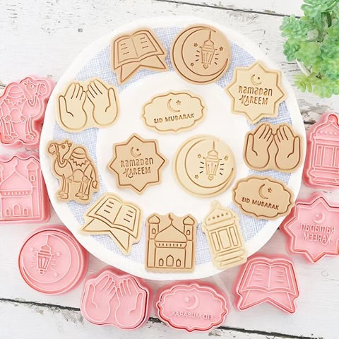 Eid Mubarak Biscuit Mold