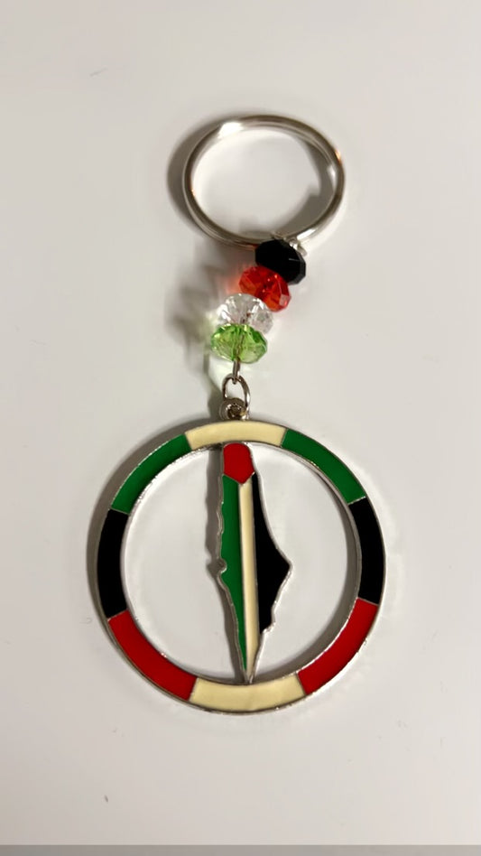 Palestine Keychain