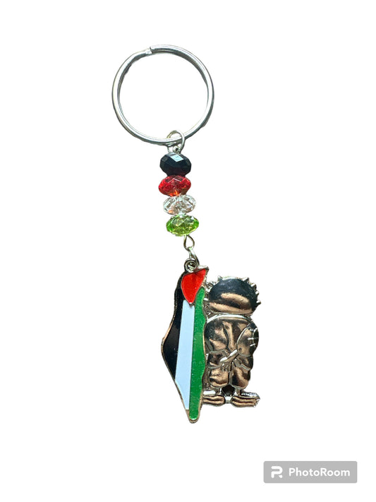 Palestine Keychain