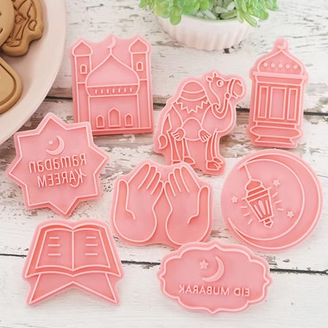 Eid Mubarak Biscuit Mold