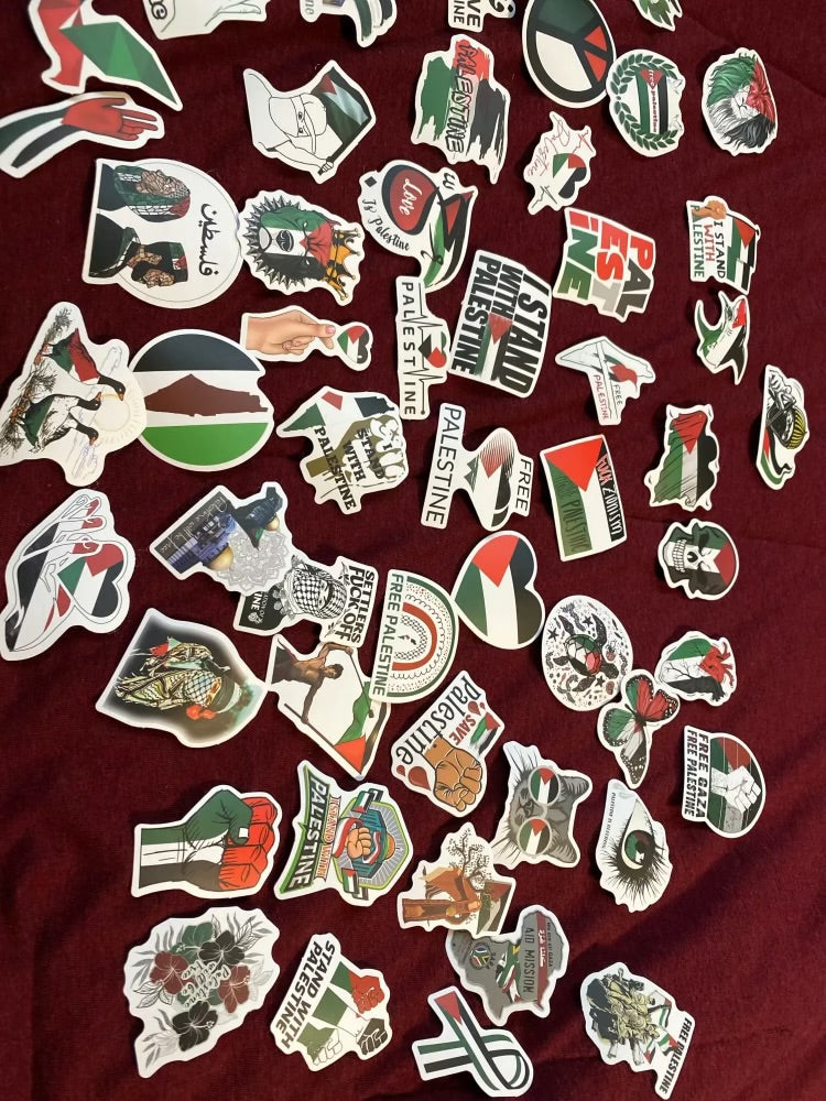 Palestine Stickers ( 50 Pcs )