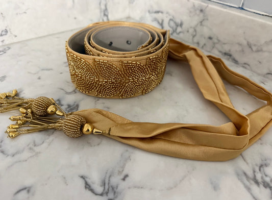 Beaded Belt with a strap