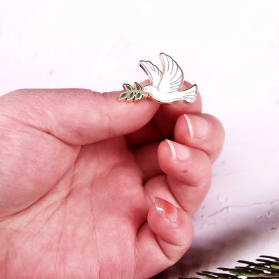 Peace Dove / Olive Branch Pin