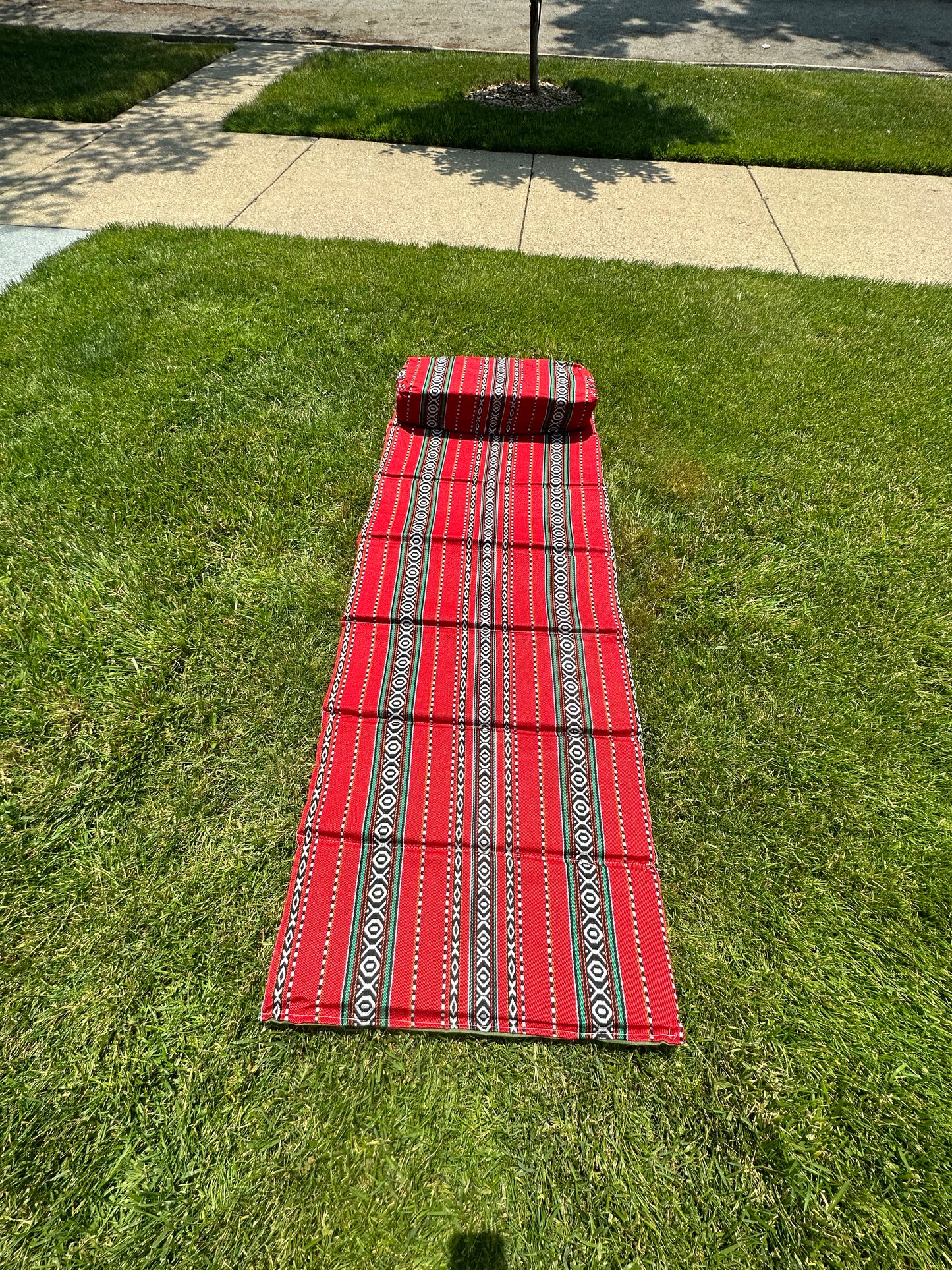 Traditional Folding Camping Mattress ( With Pillow )