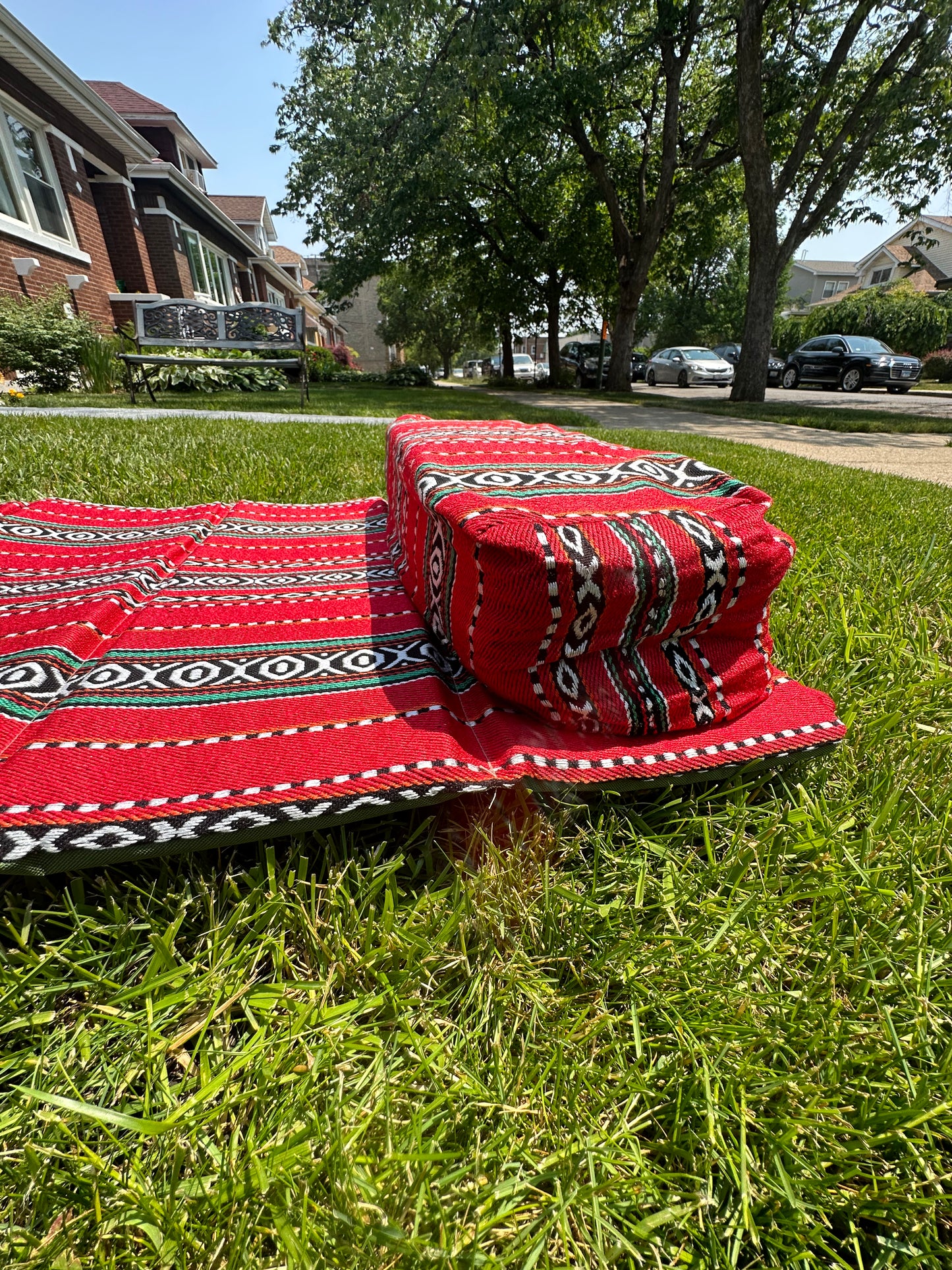 Traditional Folding Camping Mattress ( With Pillow )