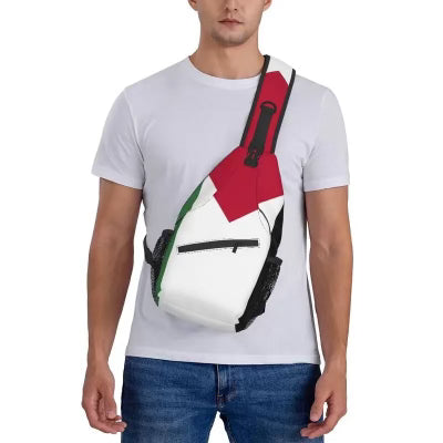 Palestine One Strap Cross Over Bag
