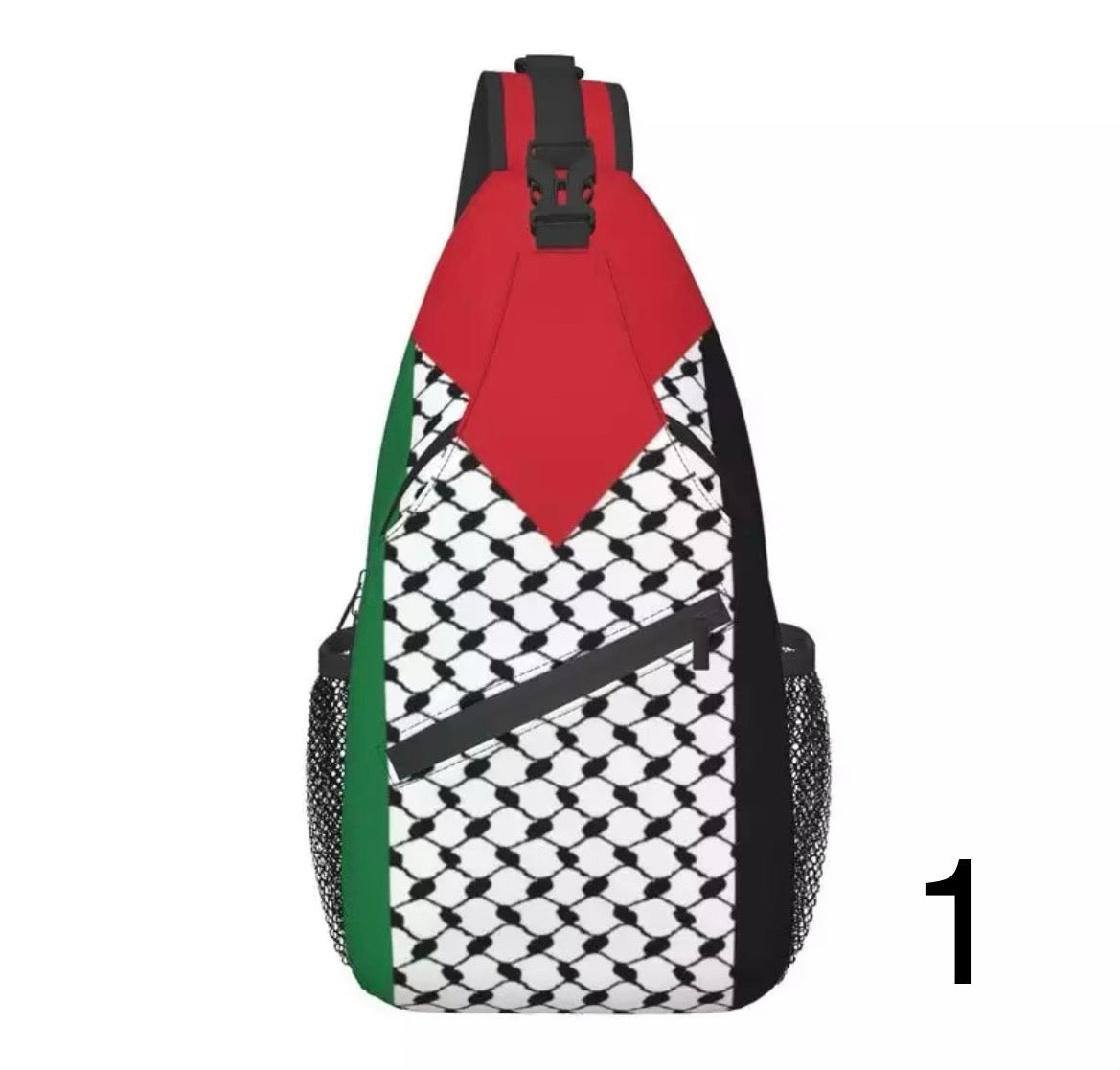 Palestine One Strap Cross Over Bag