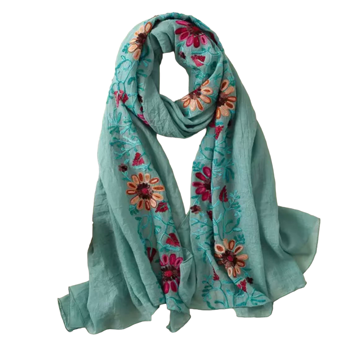 Embroidered Scarf