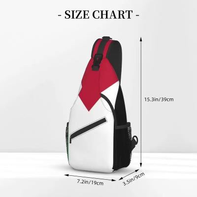 Palestine One Strap Cross Over Bag