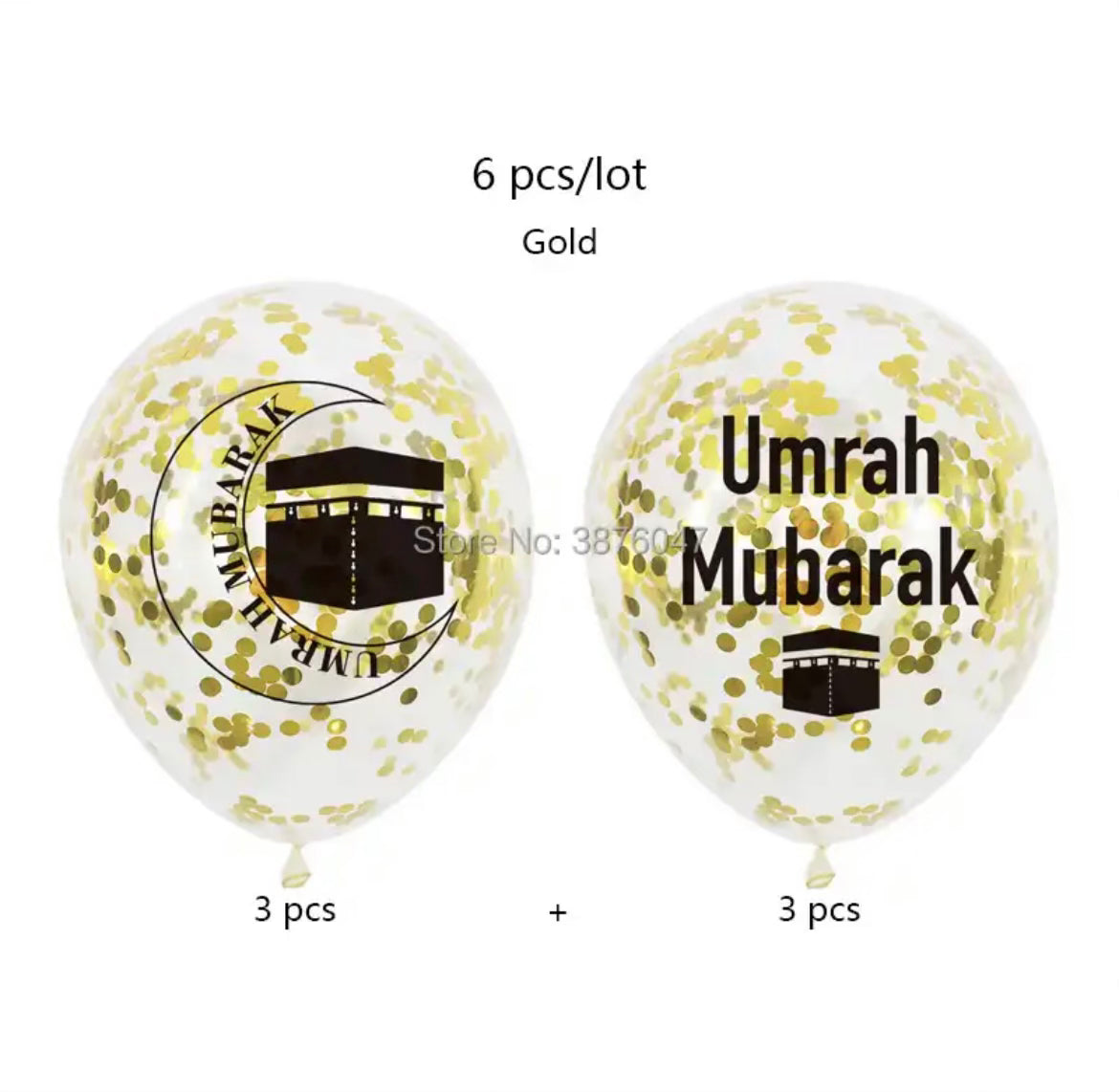 Umrah Mubarak Balloons