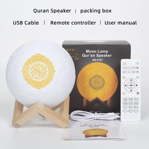 Moon Lamp Quran Speaker