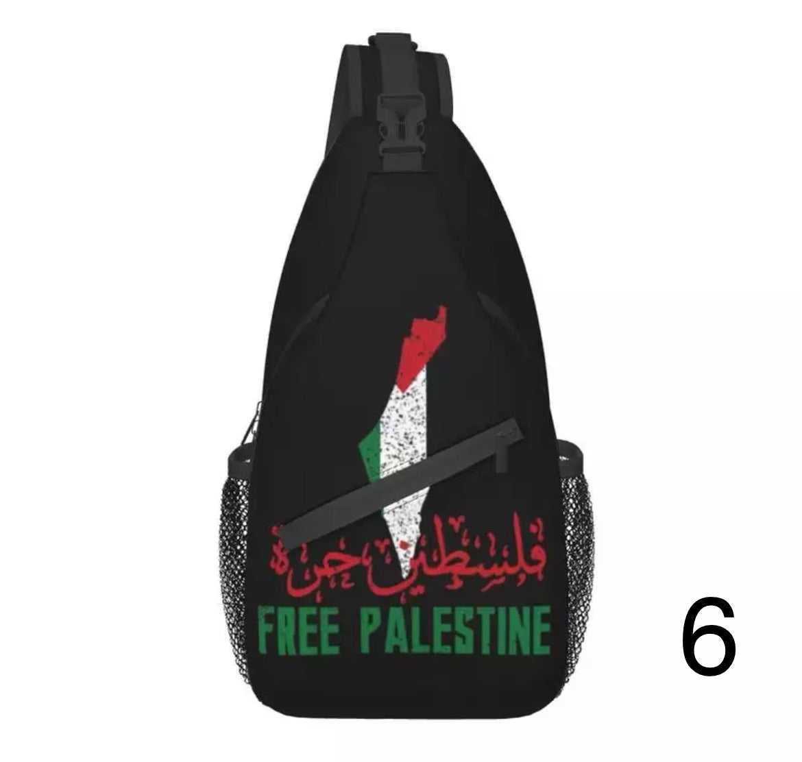 Palestine One Strap Cross Over Bag
