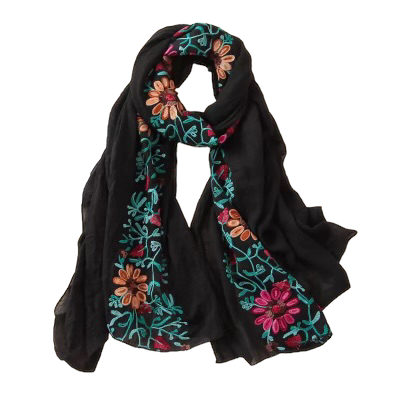 Embroidered Scarf