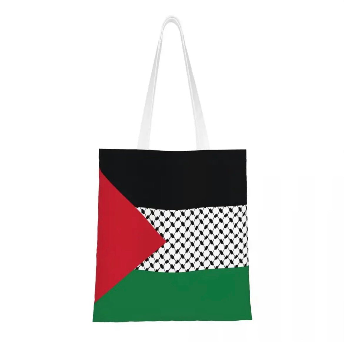 Tote Shoulder Bag Big Capacity Palestine Tatreez Folk Handbag